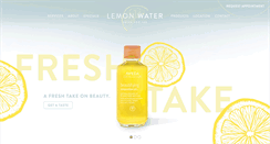 Desktop Screenshot of lemonwatersalon.com